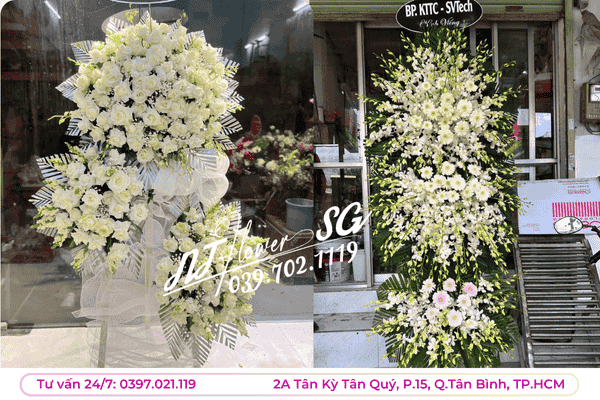 Shop hoa tang đường Tân Kỳ - Tân Quý Quận Tân Bình